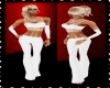SM White Pants Suit Sexy