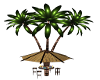 Sandy  Palm Tree Table