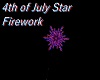 4th of July StarFirework