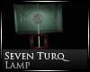 [Nic]Seven Turq Lamp