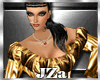 !JZa Sexy Glam Rock Gold