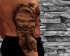 Crazy Clown Arm Tattoo