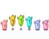 Rainbow Bummies :D