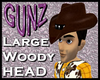 @ Oversized Woody Head