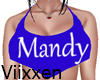 Mandy blue top