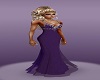 Purple Gown with jewels