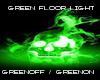 GREEN FLOOR LIGHT M/F