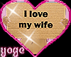 Ỿ | my wife