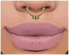 -A- Gold Septum Ring