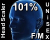 Unisex Head Size 101%