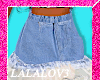 Kids Denim Frill Skirt