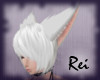 Rl White Kitsune Ears