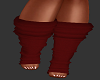 Burgundy Socks