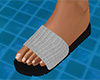 Gray Knit Sandals (F)