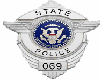 !S! State Police Badge