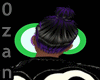 Hair Yakuza black purple