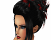 Black W/ Red Tips Evon