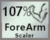 Scaler 107% ForeArm M A