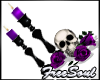 CEM Purple RoseSkull Cnd
