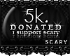 [s] Donation 5k.