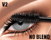 gothic lashes - no blend