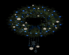 Christmas Wreath Blue/Sl