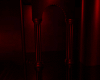 bb dark red room