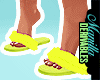 ! Diva Fur Slippers