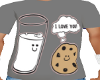 Love milk n Cookies tee