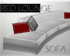 ~LDs~RED L SOFA White