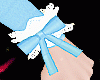 Blue Wrist Cuffs