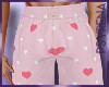Polka Hearts shorts