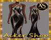Blck Night Gown Dress