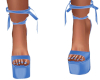 Iris Blue Heels