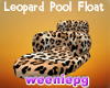 Leopard Pool Float