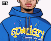 🔥. Sp5d Blue Hoodie