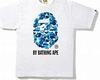 stem blue bape shirt