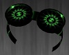Toxic Green Goggles