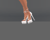 zapatos blancos