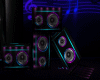Neon Speakers