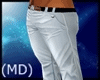 (MD) White cool pants