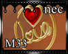 [M33]love nec set gold