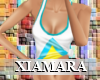 [X] White Triangle Top