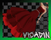 Crimson Sheath Gown