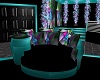 BlackTeal Love Couch