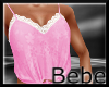 Pink Lace Camisole