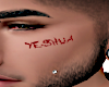 Yeshua Face Scar