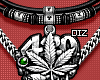 !!D F Weed 420 Necklace