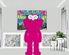 Kaws Fran Pink