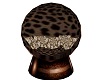 Leopard Rotating Chair